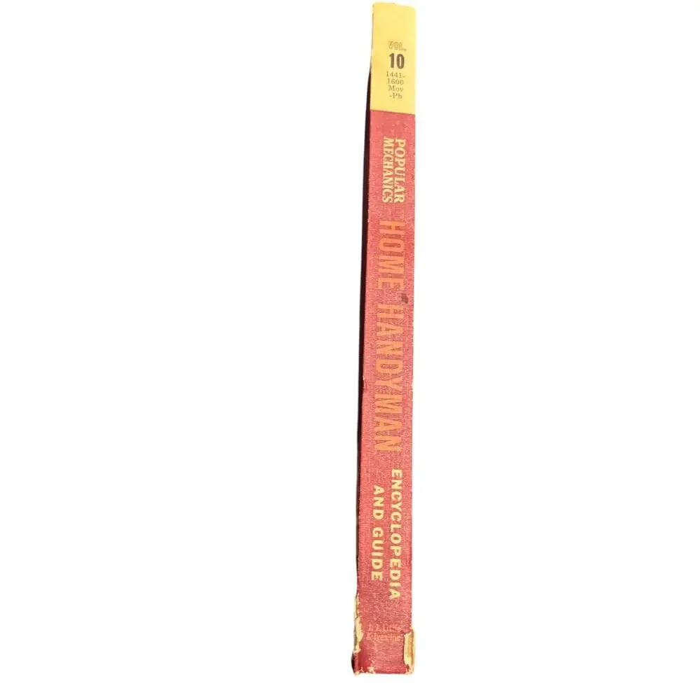 Vintage 1961 Popular Mechanics Home Handyman Encyclopedia & Guide, Vol. 10, HC